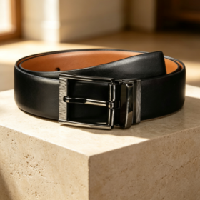 Reversible Business Pin-Buckle Belt