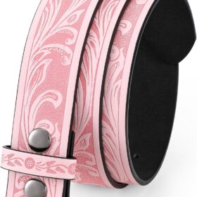Unisex Western-Style Belt Strap (Buckle Not Included) – Suitable for Jeans and Dress Trousers